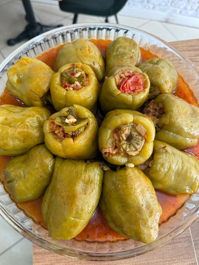 Zeytinyağlı Biber Dolması