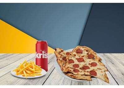 Kaşarlı Sucuklu Pide Menü 1