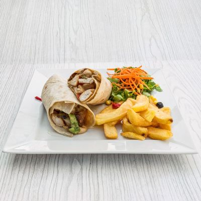 Tavuklu Kaşarlı Wrap
