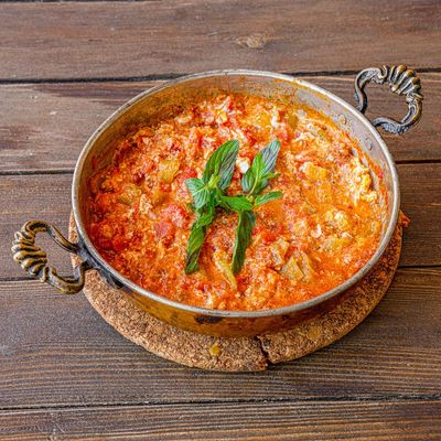 Kavurmalı Kaşarlı Menemen
