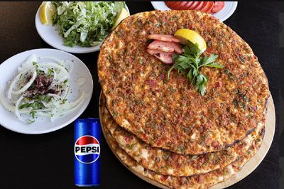 3'lü Lahmacun Menü