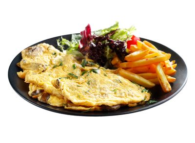 Mantarlı Omlet