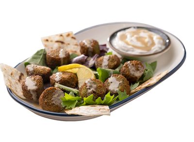 Tahin Soslu Falafel