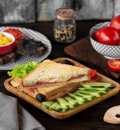 Jumbo Ekmek Arası Karışık Tost