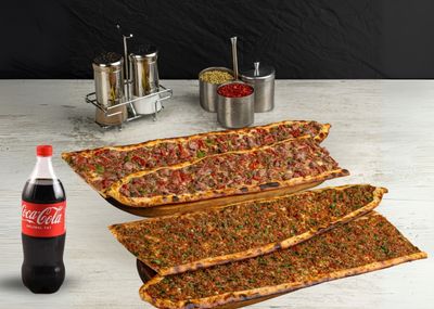 Kıymalı & Kuşbaşılı Pide Menü