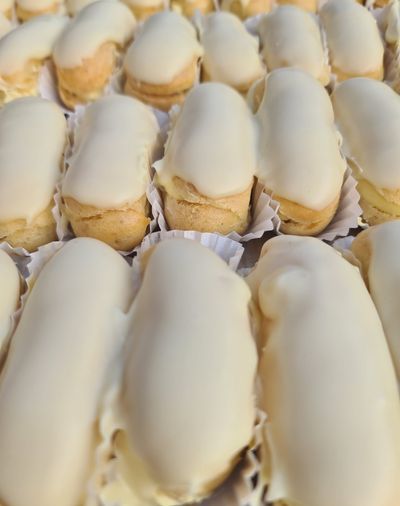 Beyaz Çikolatalı Ekler