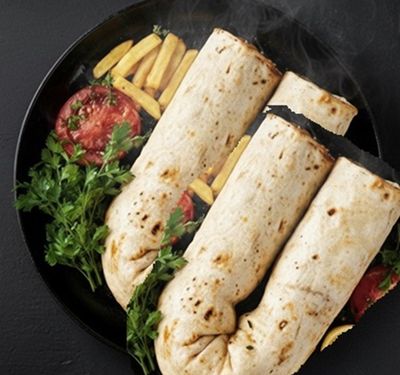 4'lü Et Tantuni &  4'lü  Ayran (17 cl.) Menü