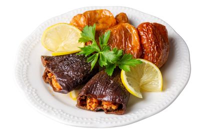 Zeytinyağlı Kuru Biber & Patlıcan Dolma (1 kg.)