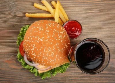 Special Burger Menü