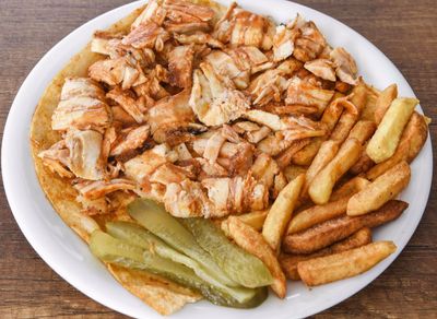 Tavuk Dönerli Pilavlı Box (140 gr.)