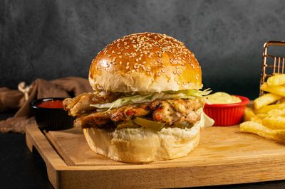 El Chapo Chicken Burger