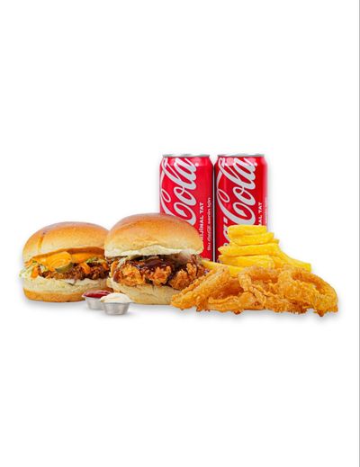 Wong's Couple Burger Menü(2Kişilik)