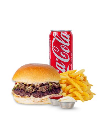 Balzamik Mushroom Burger Menü