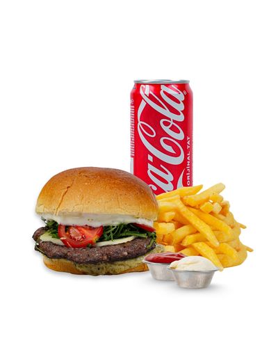 PestoMay Burger Menü