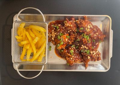 Acı Tatlı Soslu Tavuk