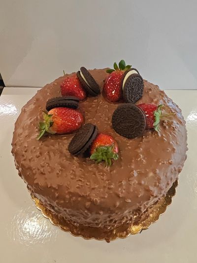 Krokanlı Çikolatalı Pasta (No.1)