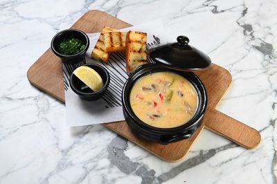 Mantarlı Tavuk Çorbası