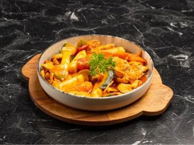 Tavuklu Tteok-bokki