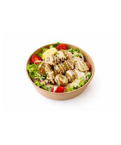 Kıbrıs Usulu Falafel Salata