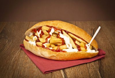 Tavuk Dönerli Patso Sandviç