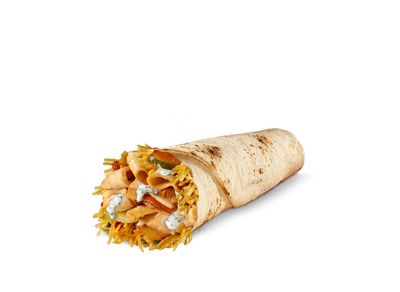 Cacık Soslu Dürüm Tavuk Döner