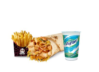Chipotle Soslu Dürüm Tavuk Döner Menü