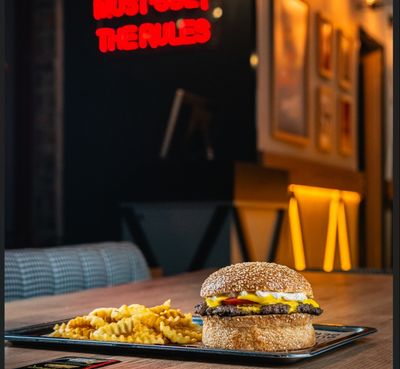 Jr. Truffled Cheeseburger