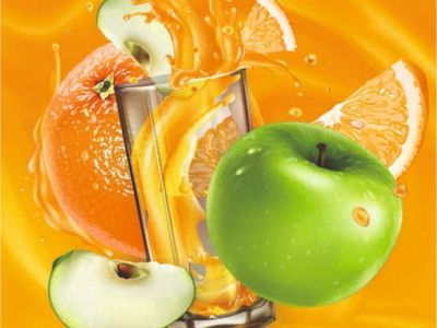 Portakal+Yeşil Elma Mix