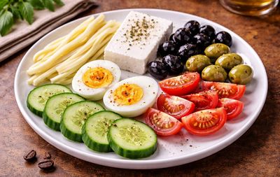 Pratik Kahvaltı Tabağı