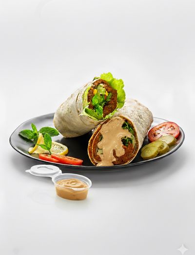 Burger Soslu Çiğ Köfte Dürüm (110 gr.)
