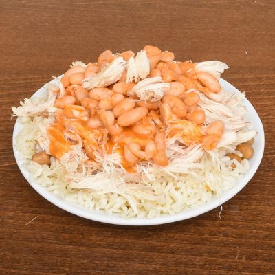 Pilav Üstü Tavuklu Kuru Fasulye