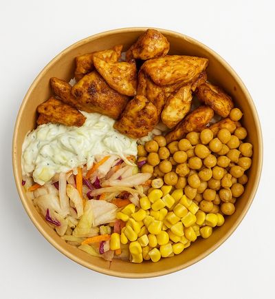 Barbekü Soslu Tavuklu Bowl