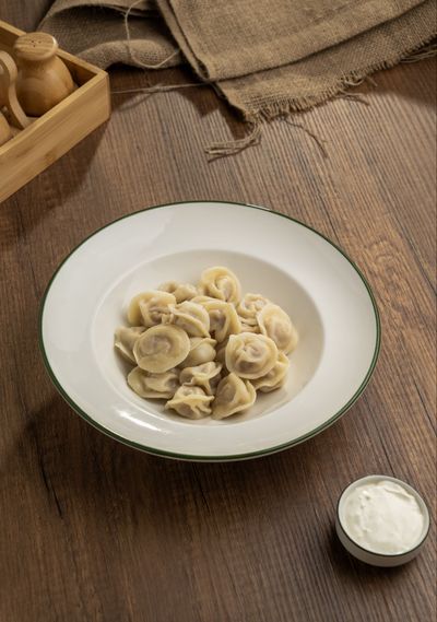 Tavuklu Rus Mantısı