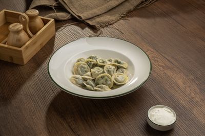 Ispanaklı Rus Mantısı