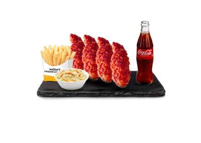 Parmesanlı Tavuk Tenders (4 Adet) Menü