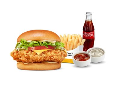 Orijinal Wow's Tavuk Burger Menü