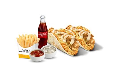 Wow's Tavuk Tenders Taco Menü