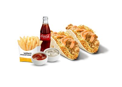 Acılı Tavuk Tenders Taco Menü