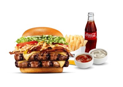 Wow's Double Et Burger Menü