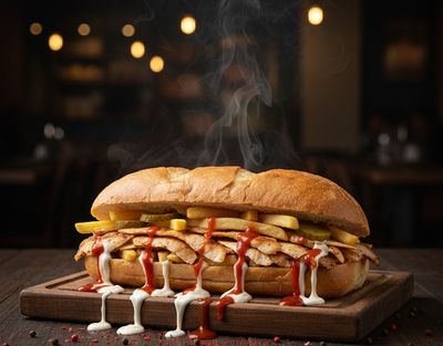 Tam Ekmek Arası Tavuk Döner