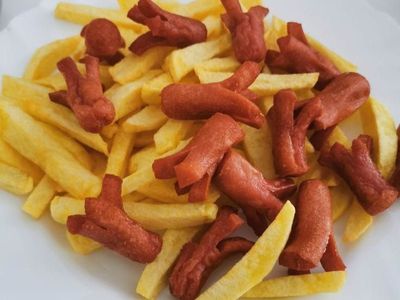 Kızarmış Sosis (8 Adet)