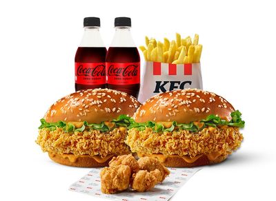 2'li  Zinger Maç Menüsü