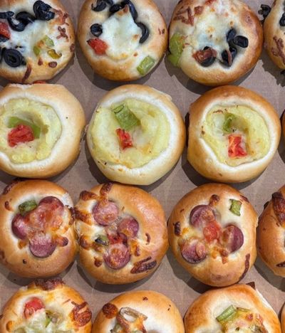 Mini Pizza Siyah Zeytinli (100 gr.)