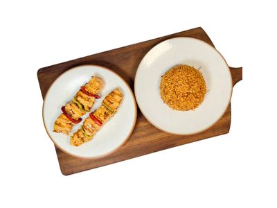 Tavuk Şiş & Bulgur Pilavı