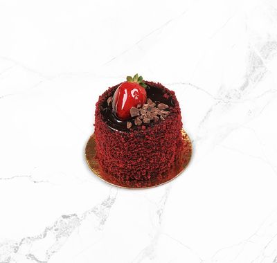 Çilek Çikolata Tek Pasta