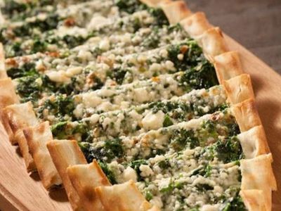 Ispanaklı Peynirli Pide