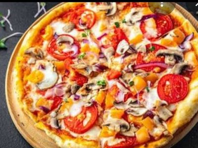 Vejetaryen Pizza (Küçük Boy)