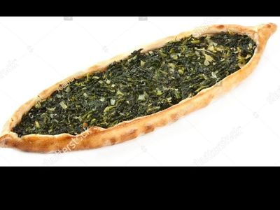 Ispanaklı Pizza (Küçük Boy)