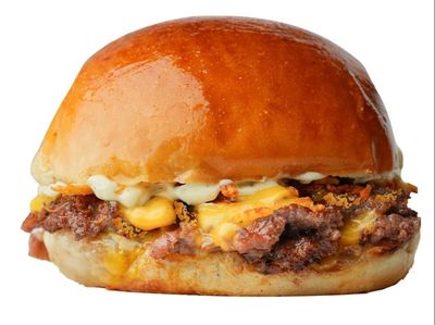Truffle White Smash Burger (120 gr.)