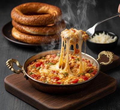 Kaşarlı Menemen